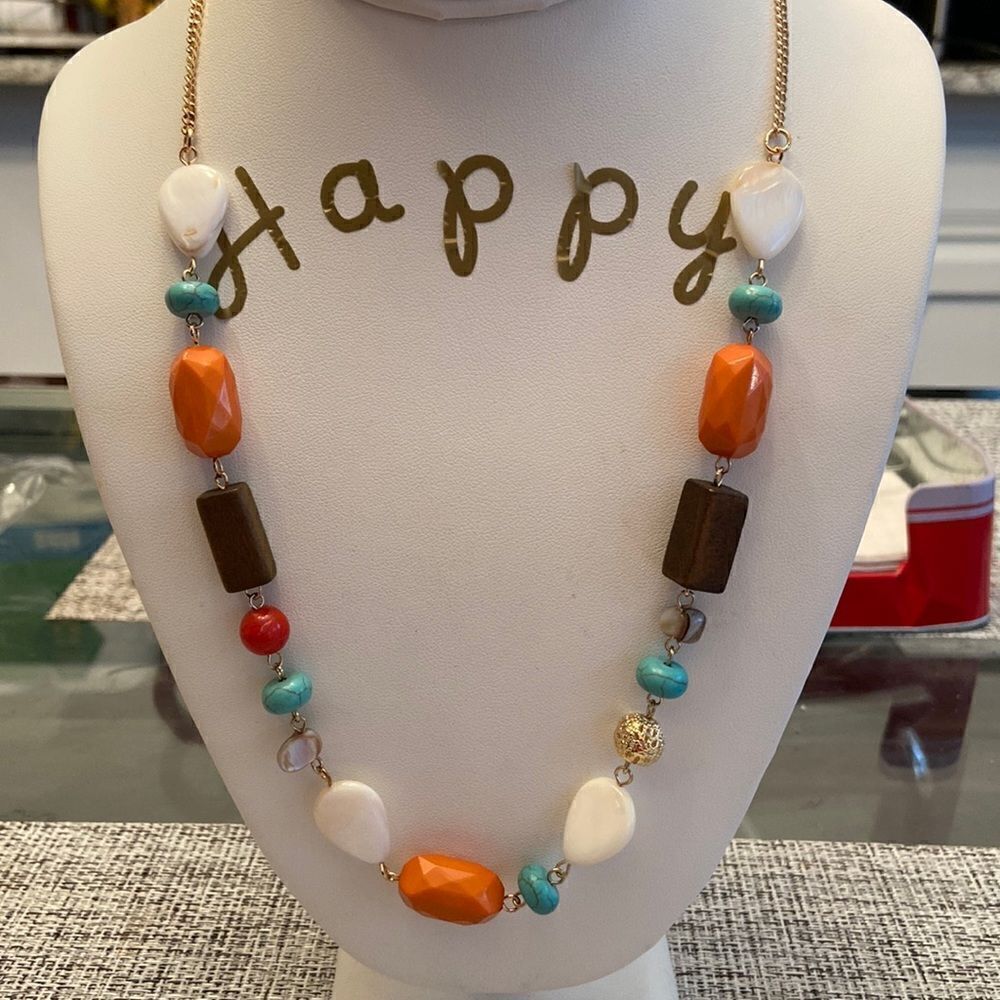 Chico’s’ Necklace Beads NWOT